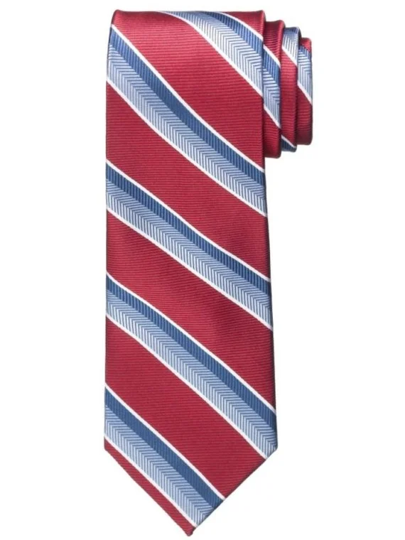 PastelStripe Formal Tie